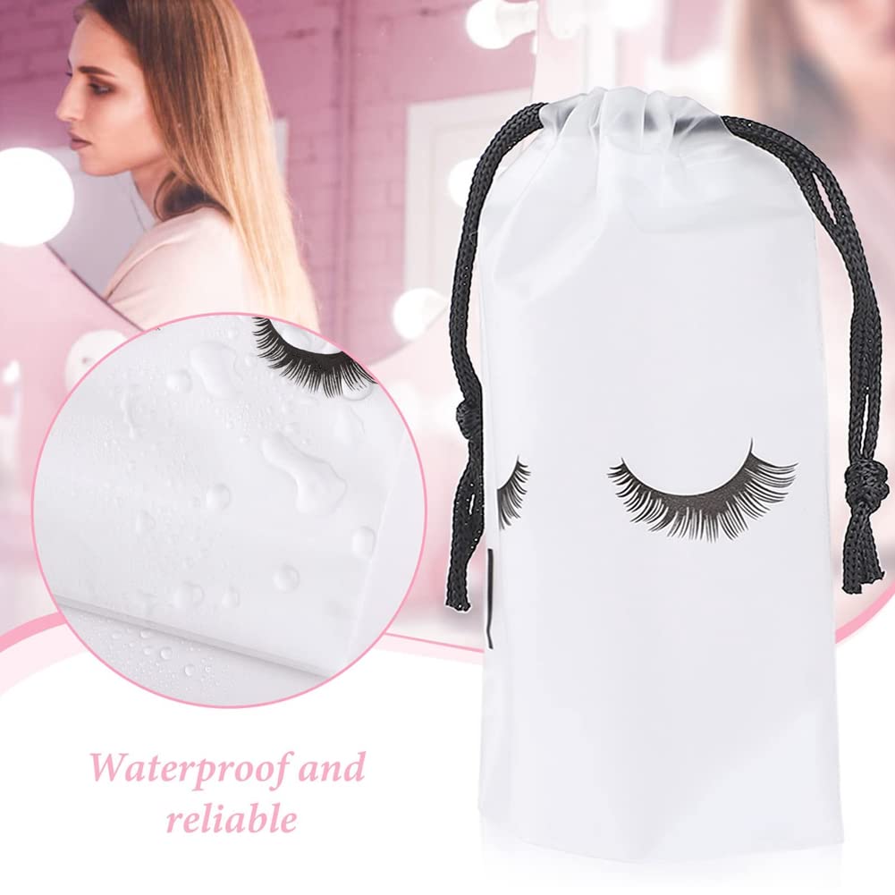 100Pcs Eyelash Extension Gift Bags - Premium Lash Goodie Bags for Clients - Perfect for Eyelash Extension Salons, Beauty Gifts & Client Appreciation (5x7 Inches) - Ideal for Bridal Parties, Spa Treatments & Professional Lash Artists