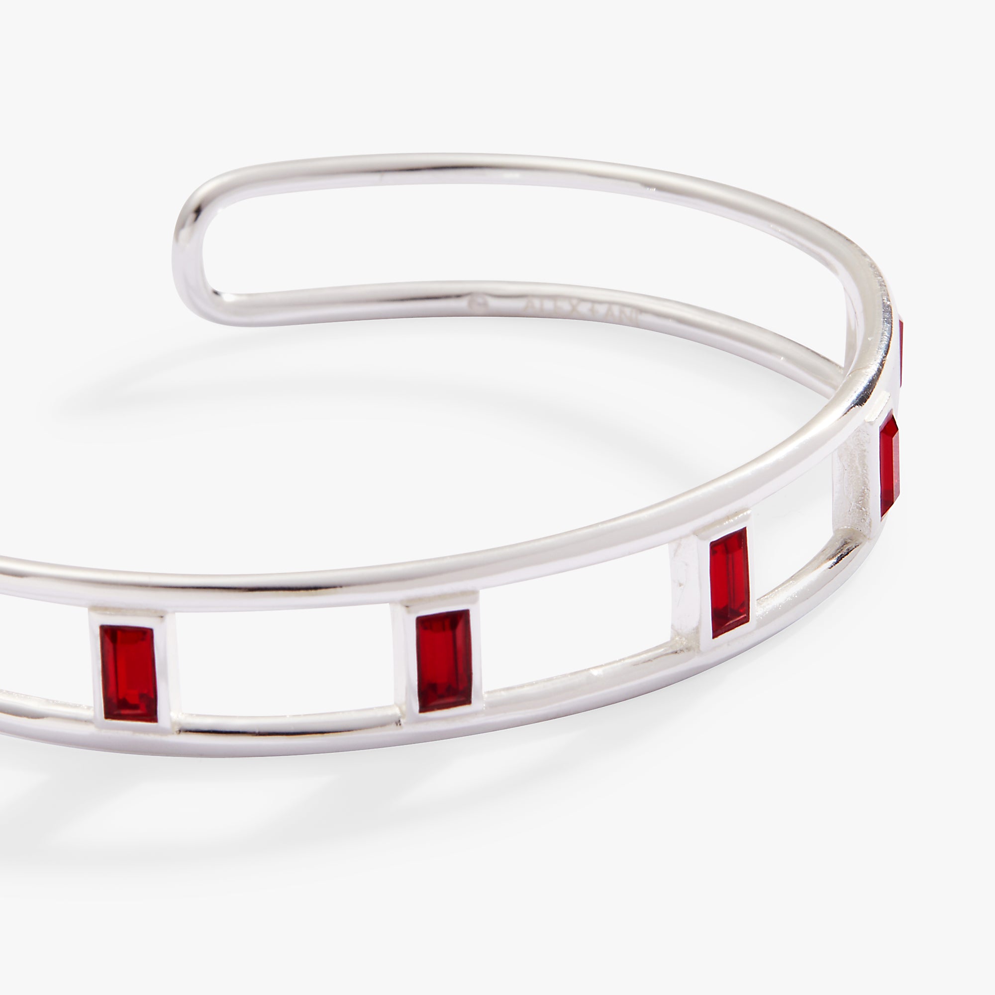 Elegant Baguette Cuff Bracelet for Women - Minimalist Gold/Silver Bangle - Perfect for Weddings, Parties & Everyday Wear