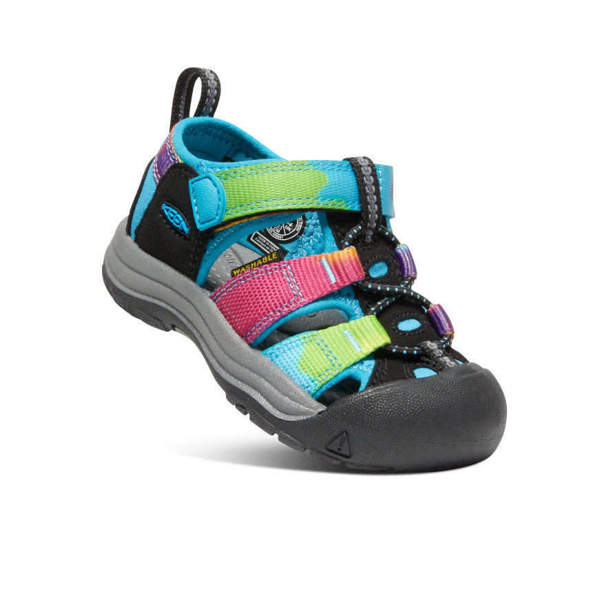 Newport H2 Sandals for Toddlers | Rainbow Tie Dye Water Shoes for Beach, Pool & Summer Play