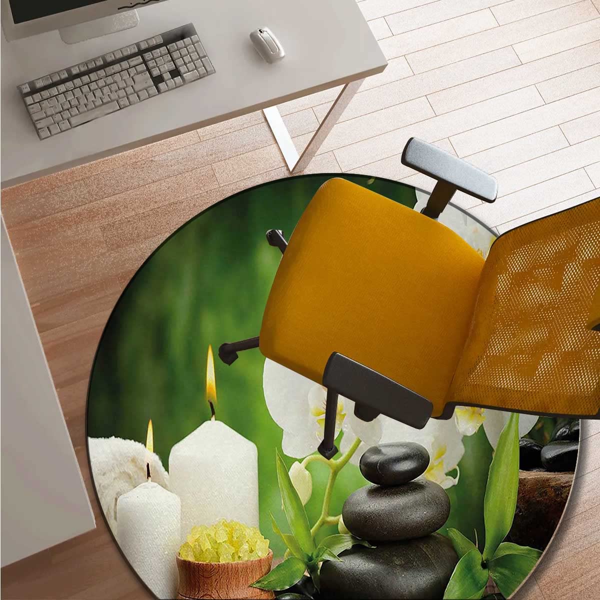 Eco-Friendly Non-Slip Chair Mat for Hardwood Floors & Carpets - 35