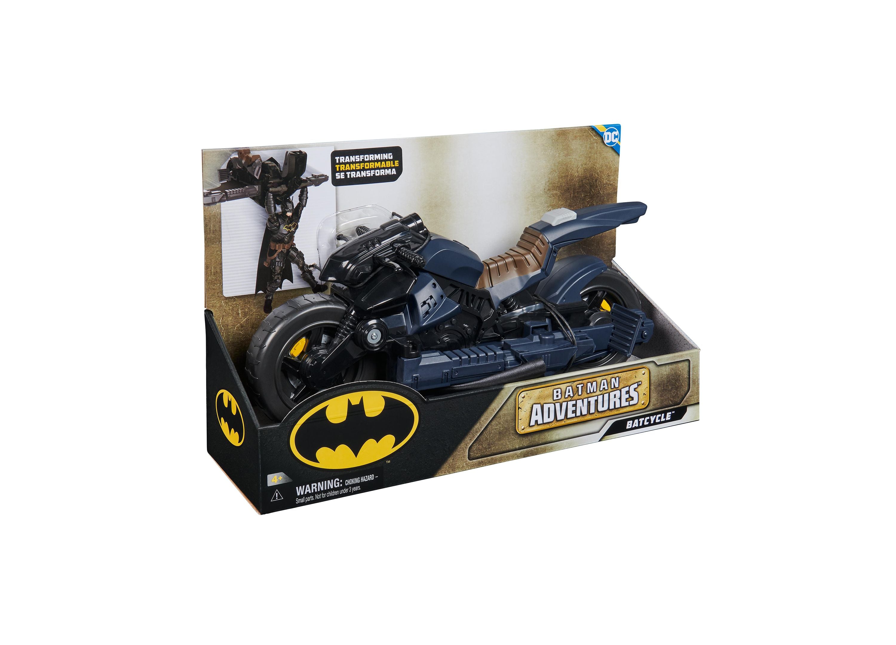 Batman Dual Adventure Batcycle & Batglider Conversion Set - DC Comics Superhero Toy for Kids - Perfect for Action Play, Collecting, and Birthday Gifts