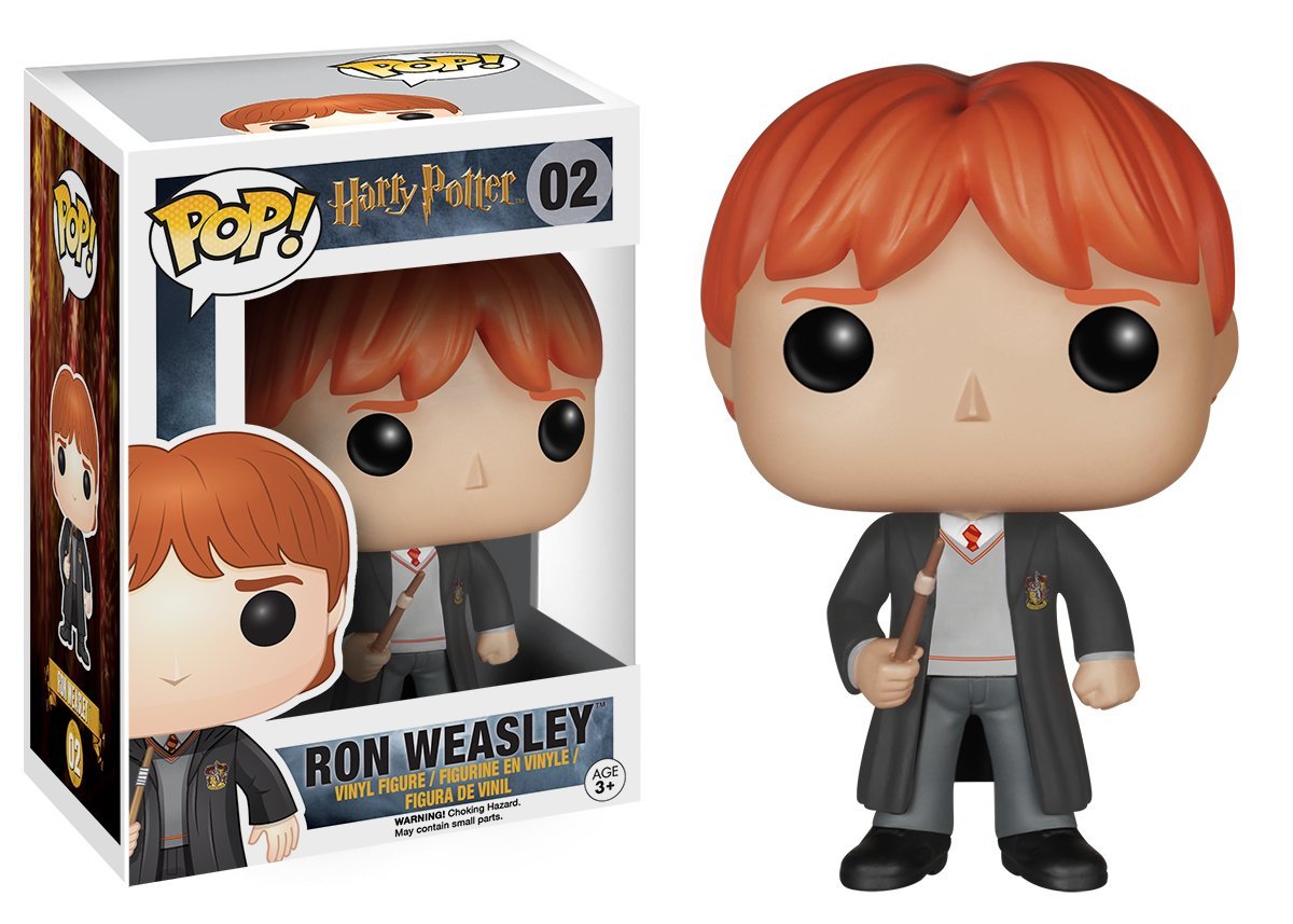 Funko POP Movies: Harry Potter Ron Weasley Collectible Vinyl Figure - Official Licensed Merchandise for Harry Potter Fans | Perfect for Display, Gifts, and Potterhead Collections