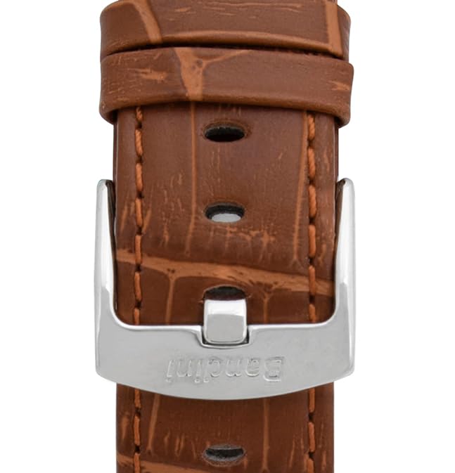 5 - Cognac / Silver Buckle