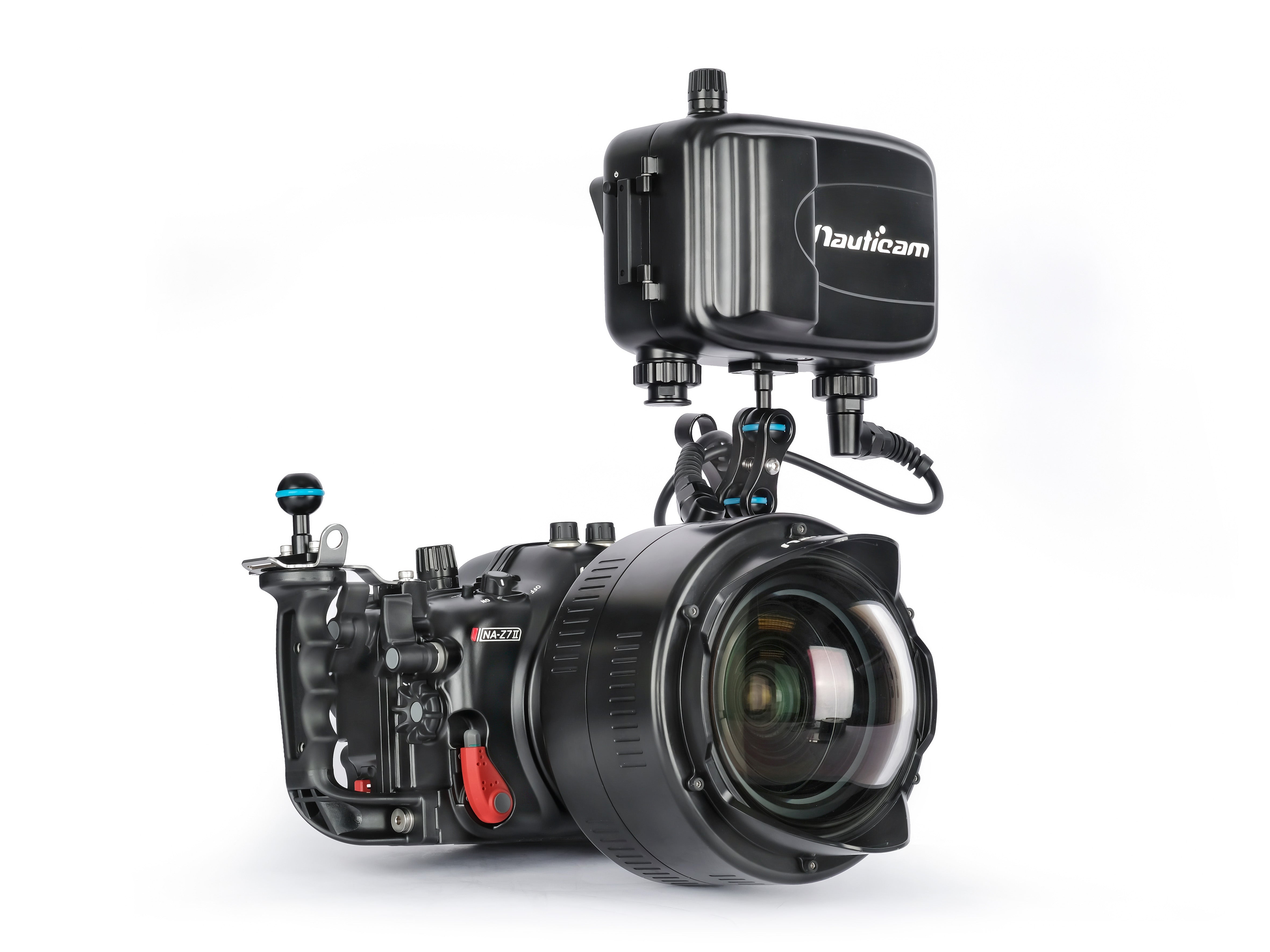 Nikon Z7II Underwater Housing - Waterproof Case for Nikon Z7II & Z6II Cameras - Perfect for Scuba Diving, Snorkeling, and Underwater Photography