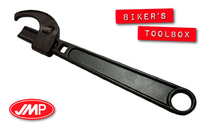 Universal Steering Head Spanner Wrench - Heavy Duty Motorcycle & Bike Repair Tool for Easy Maintenance & Adjustments - Perfect for DIY Enthusiasts & Mechanics