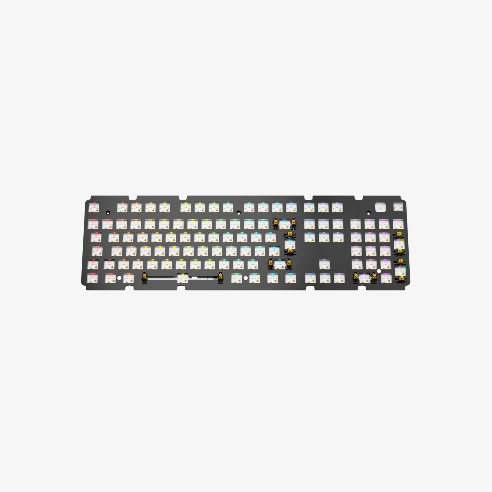GMMK 3 Mechanical Keyboard Switch Plates - Compatible with GMMK 3 60% 65% 75% Layouts - Aluminum Steel PC Material - Perfect for Gaming Typing & Custom Keyboard Builds