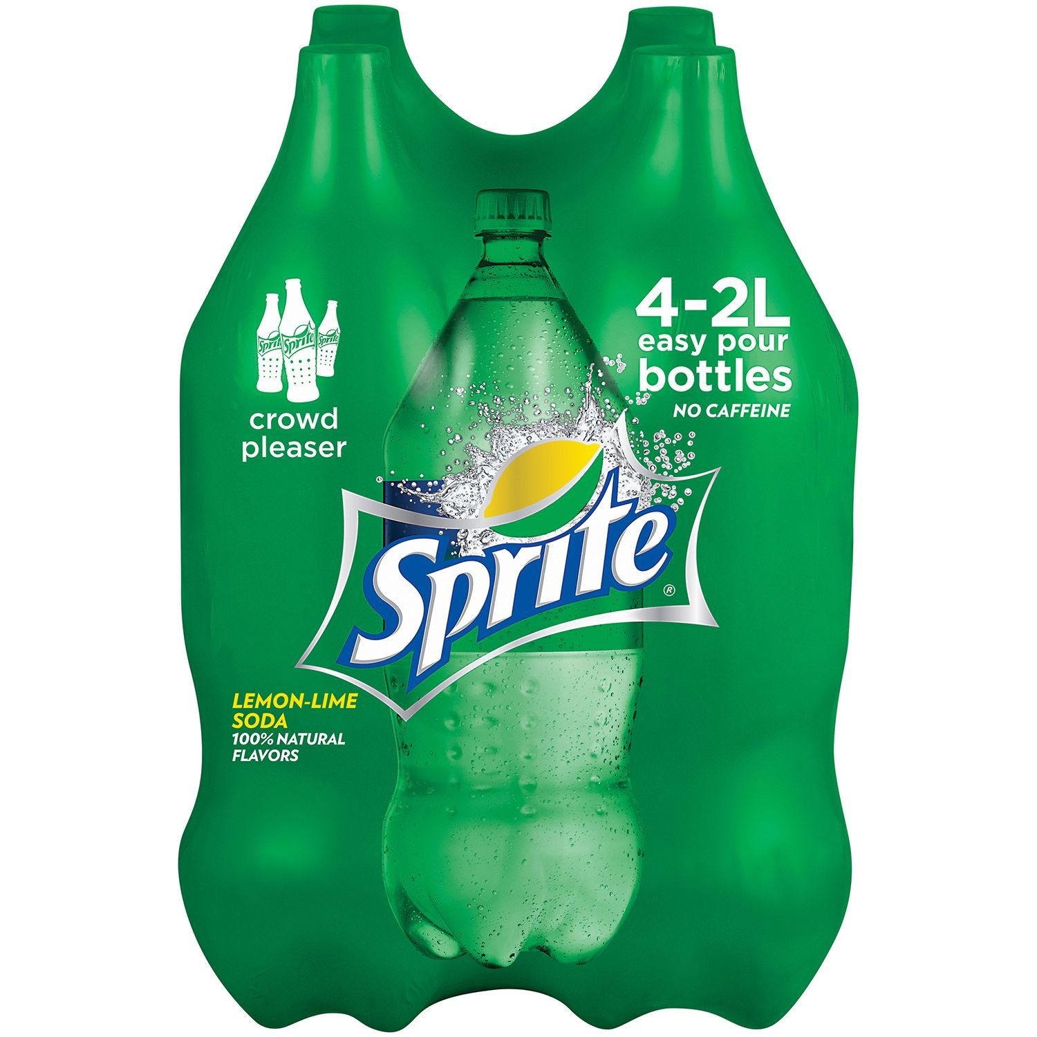 Sprite Soda Bottles, 270.51 Fl Oz (8L) - Bulk Pack of 12 for Parties, BBQs & Stocking Up | Refreshing Lemon-Lime Flavored Soft Drink