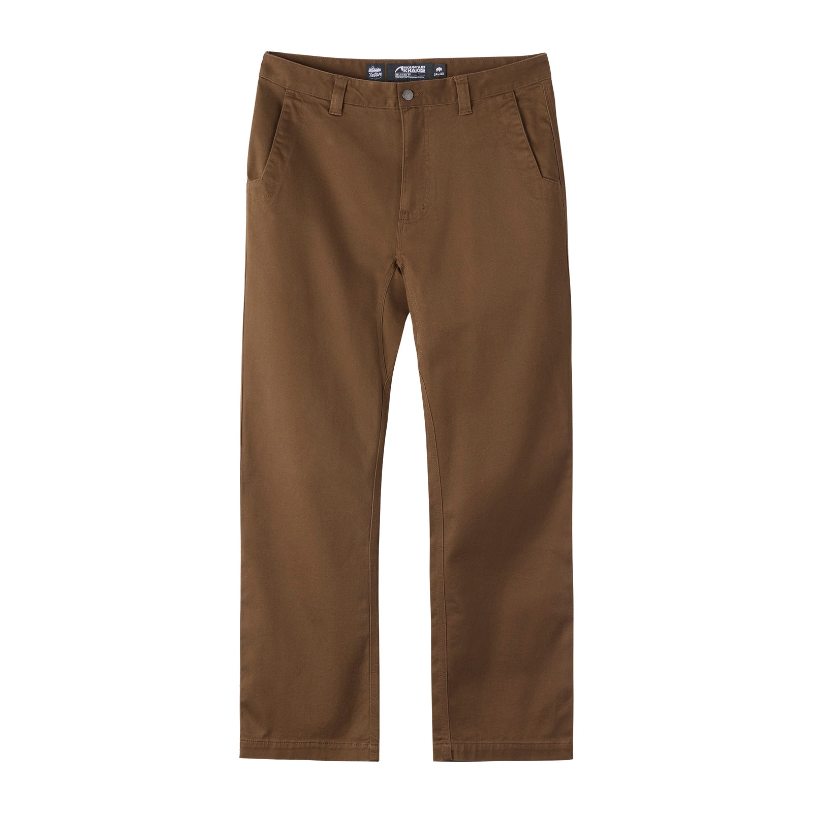 Men's Teton Pants - Modern Fit Cedar Brown Outdoor Hiking & Casual Wear for Adventure & Everyday Comfort