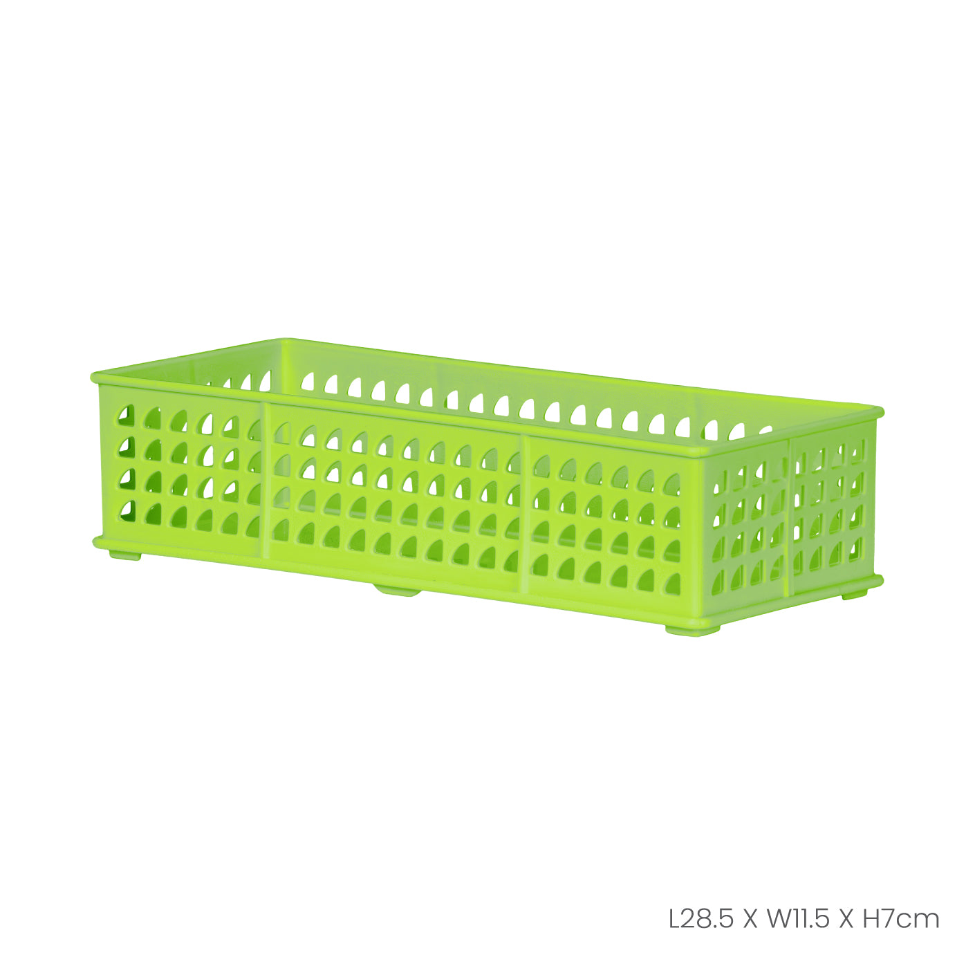 Stackable Slim Tray (4822) - Space-Saving Organizer for Kitchen, Bathroom & Office - Perfect for Drawer, Countertop & Cabinet Storage