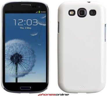 Slim Protective Case for Samsung Galaxy S3 - Ultra Thin Lightweight Cover with Scratch Resistance (White) - Perfect for Everyday Use & Travel Protection