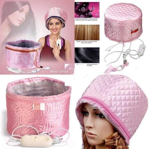 Thermal Hair Spa Cap with Beauty Steamer - Nourishing Heating Cap for Deep Conditioning Treatment - Professional Hair Care for Women - Perfect for Salon, Home Spa & Self-Care Days