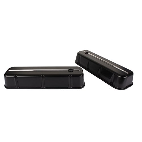 Billet Specialties 96124 Aluminum Valve Cover - High Performance Engine Upgrade for Muscle Cars & Hot Rods - Perfect for Racing, Car Shows & Restoration Projects