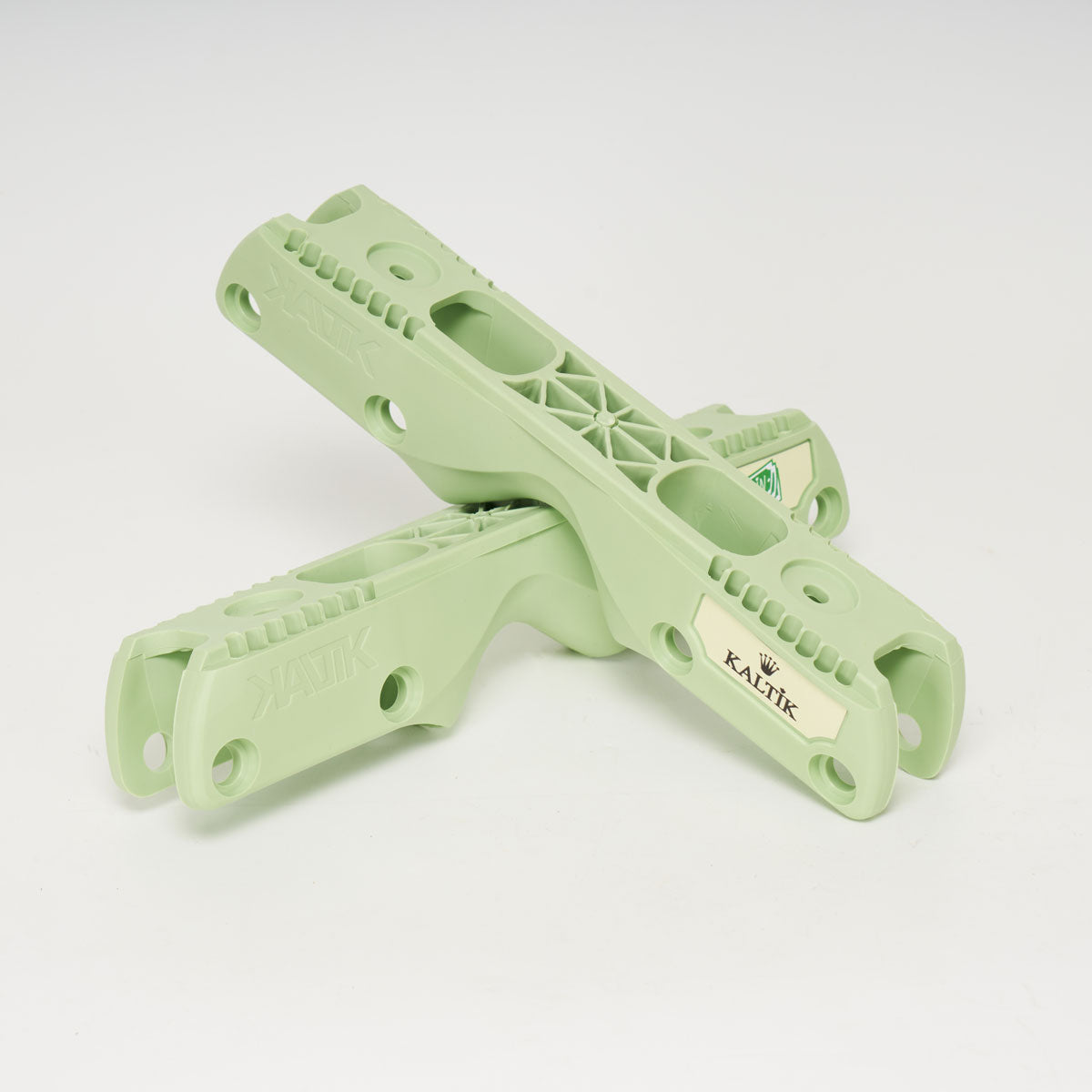 Kaltik ILIYA SAVOSIN Pro Flat V1 (Stealth) Frame - Premium Aggressive Inline Skate Frame in Green | Perfect for Urban Skating, Freestyle Slalom & High-Performance Skating