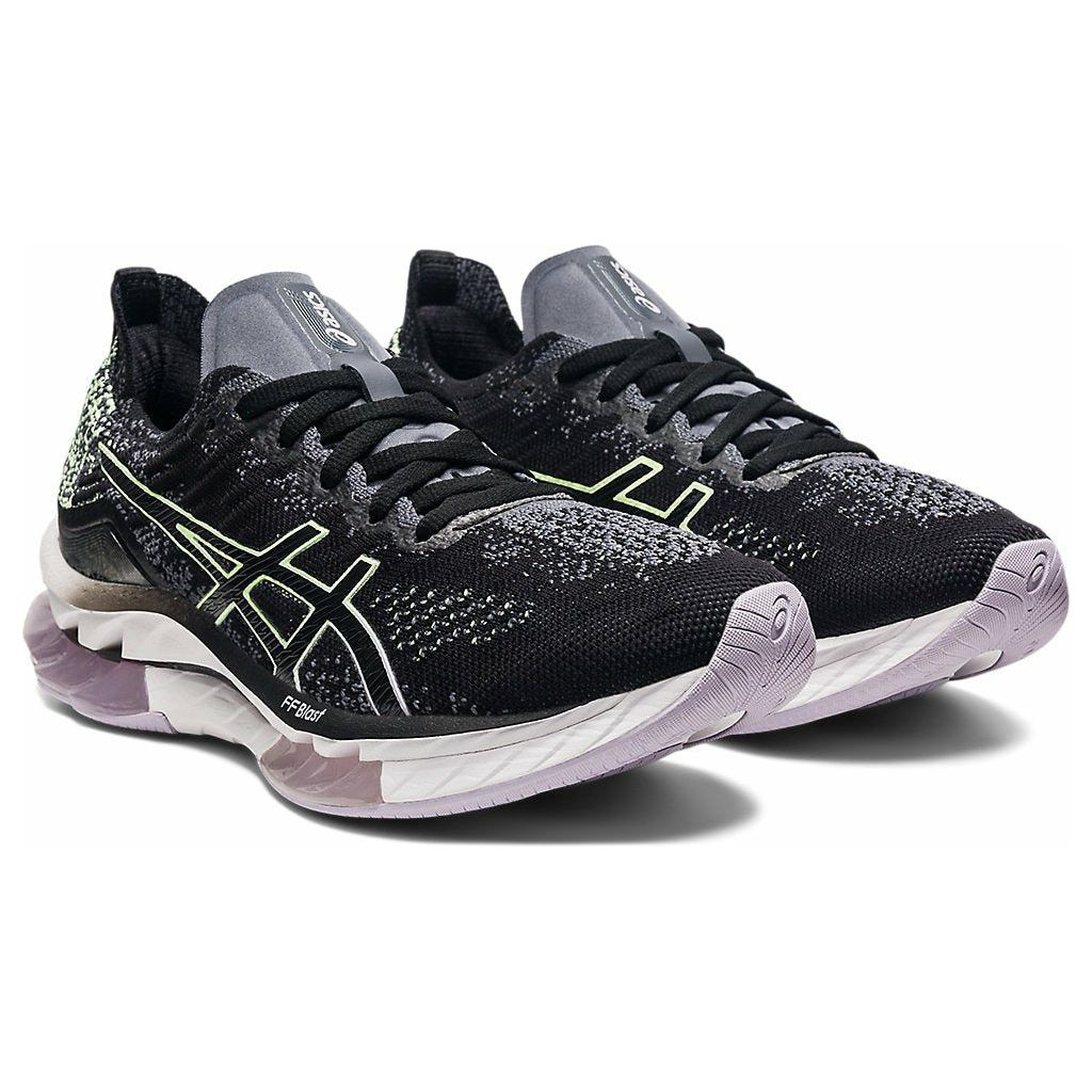 Asics Women's Gel Kinsei Blast Running Shoes - Black/Illuminate Yellow | Lightweight Cushioned Sneakers for Jogging, Gym Workouts & Daily Wear