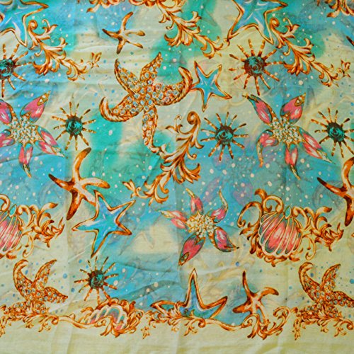 Star Fish Green Blue