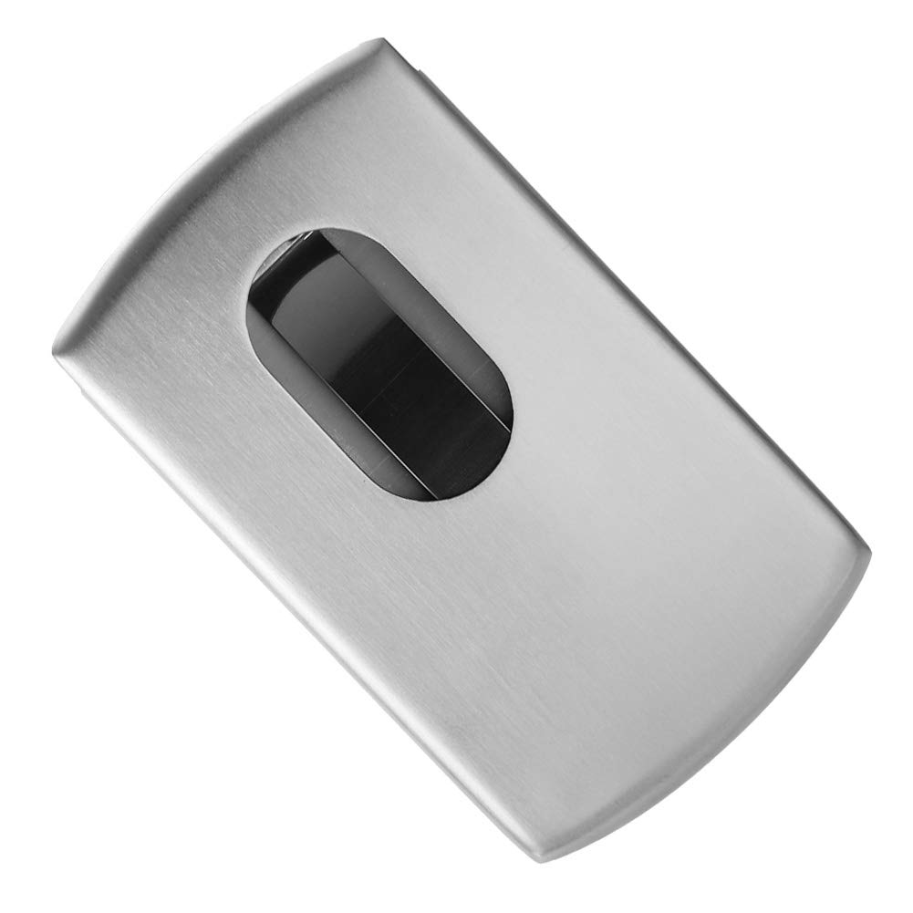 Premium Business Card Organizer - Hand Push Name Card Holder for Professionals, Weddings, Sellers & Parties | Perfect for Networking Events, Trade Shows & Corporate Gifts
