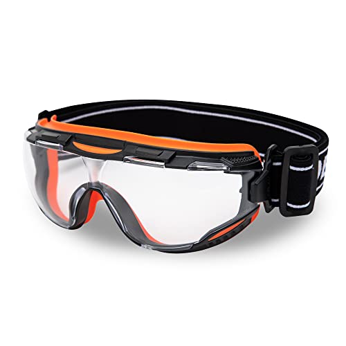 Clear Lens/Orange Frame