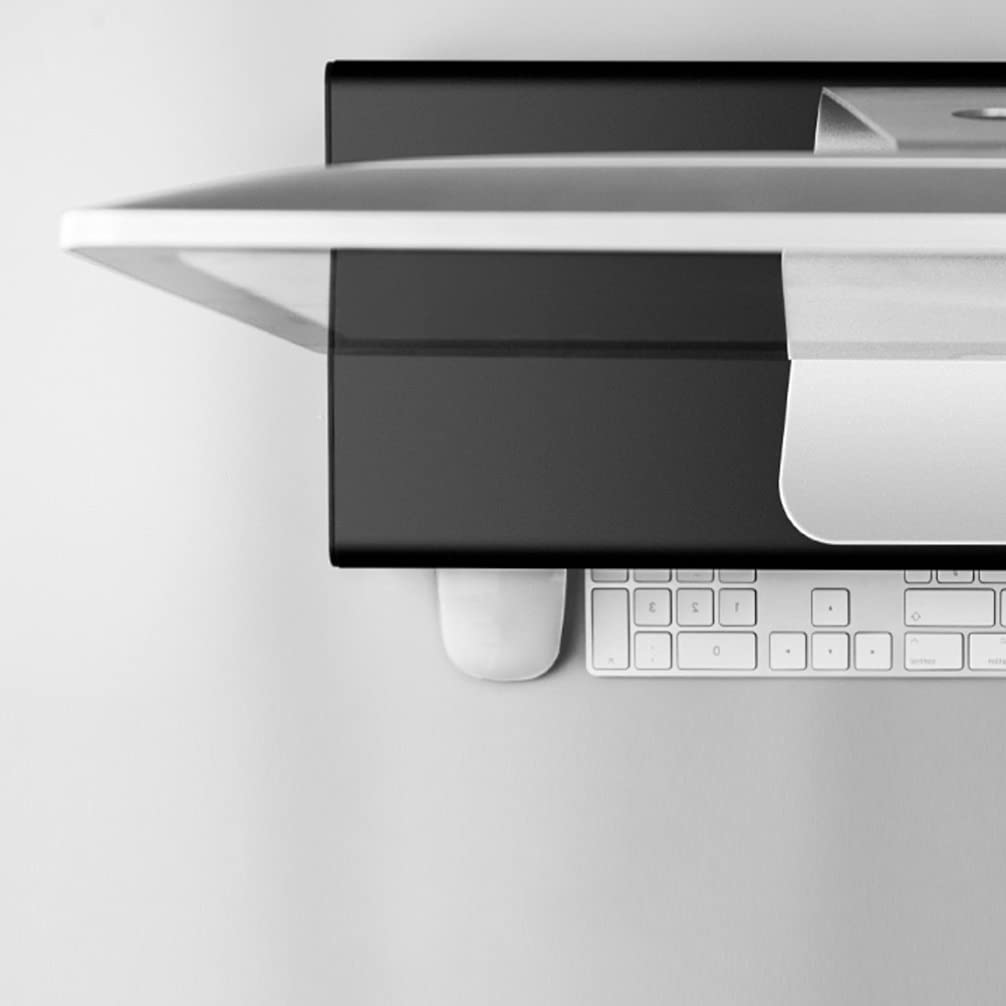 SOLUSTRE Adjustable Monitor Stand Riser - Ergonomic Laptop & Desktop Screen Elevator with USB Hub - Perfect for Home Office, Gaming Setup & Workspace Organization