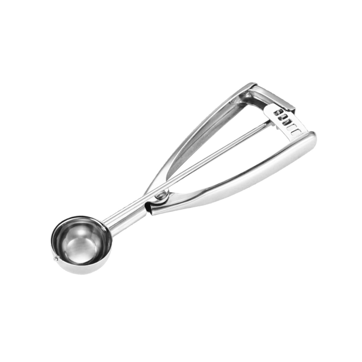 Premium Mini Cookie Scoop & Melon Baller - 2 Teaspoon (10ml/0.33 OZ) - 18/8 Stainless Steel for Baking Cookies, Ice Cream & Fruit Balls - Perfect for Home Baking, Dessert Making & Party Food Prep