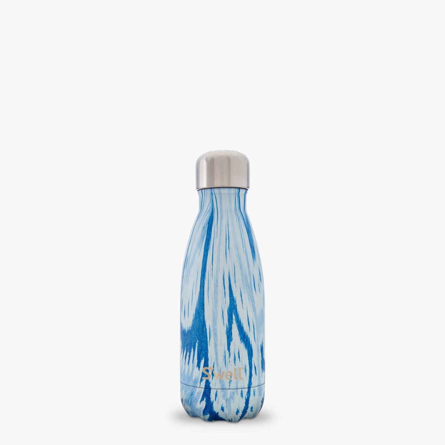S'well Textile 9oz (266mL) Stainless Steel Water Bottle - Insulated, Leak-Proof & Eco-Friendly for Travel, Gym & Outdoor Activities