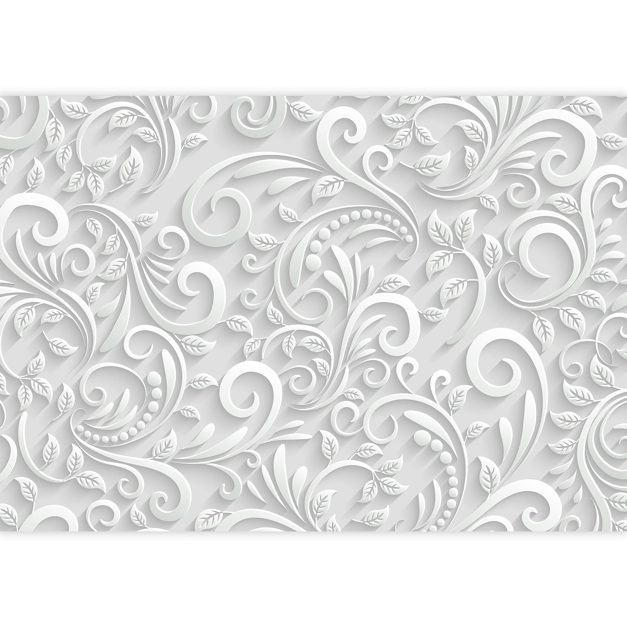 3D Floral Wall Murals for Bedroom - Removable Peel & Stick Wallpaper (66x96 inches) - Beautiful Flower Pattern Decor for Home, Nursery & Living Room