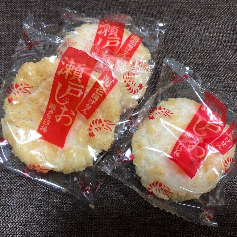 Befco Seto Shio Senbei Rice Crackers - Shrimp Flavor 83g | Japanese Traditional Snack | Perfect for Parties, Gifts & Asian Cuisine Lovers