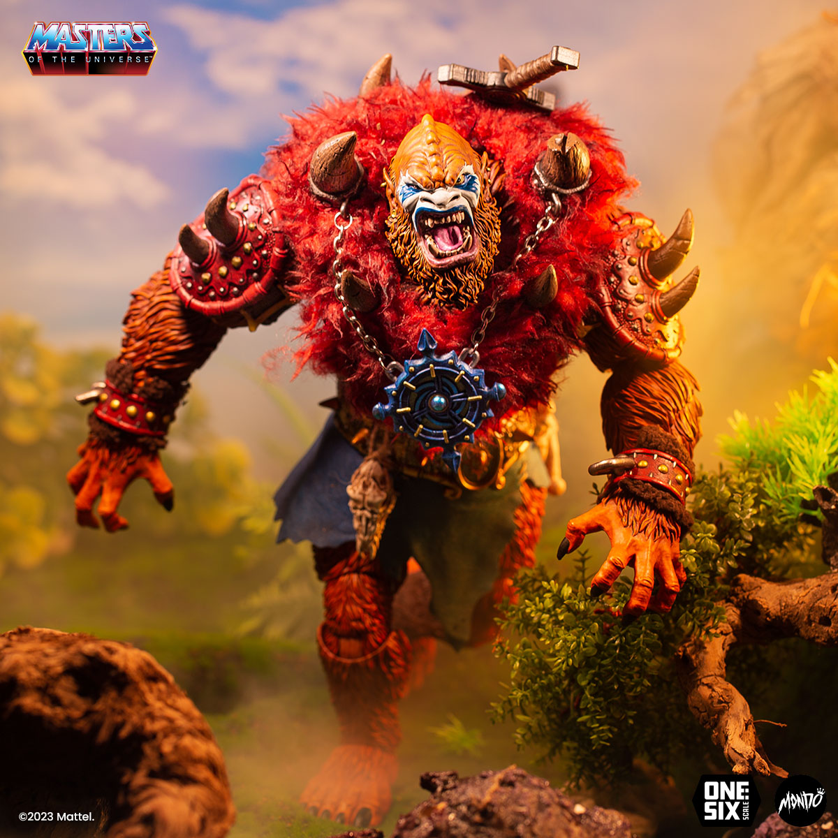 Masters of the Universe Beast Man 1/6 Scale Collectible Action Figure - Timed Limited Edition - Perfect for Display, Gifts, and He-Man Fans Collection
