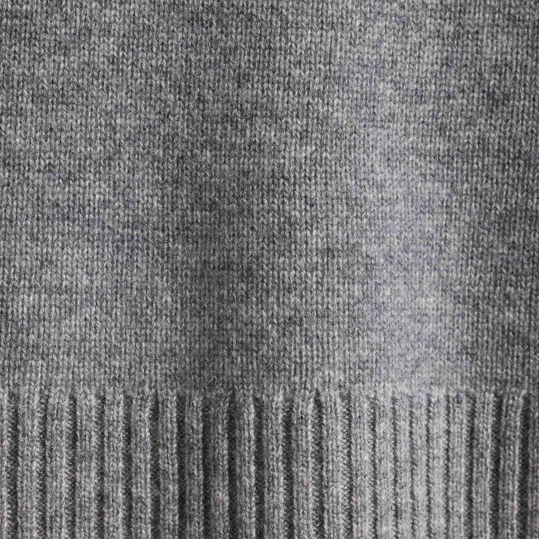 Premium Cashmere Half Zip Sweater for Men & Women - Soft Heather Grey Pullover for Fall & Winter - Cozy Office Wear & Casual Outfits