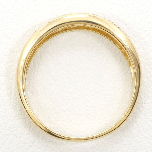 18K Yellow Gold Diamond Ring for Women - Elegant Solitaire Engagement & Wedding Band - Perfect for Proposals, Anniversaries & Special Occasions