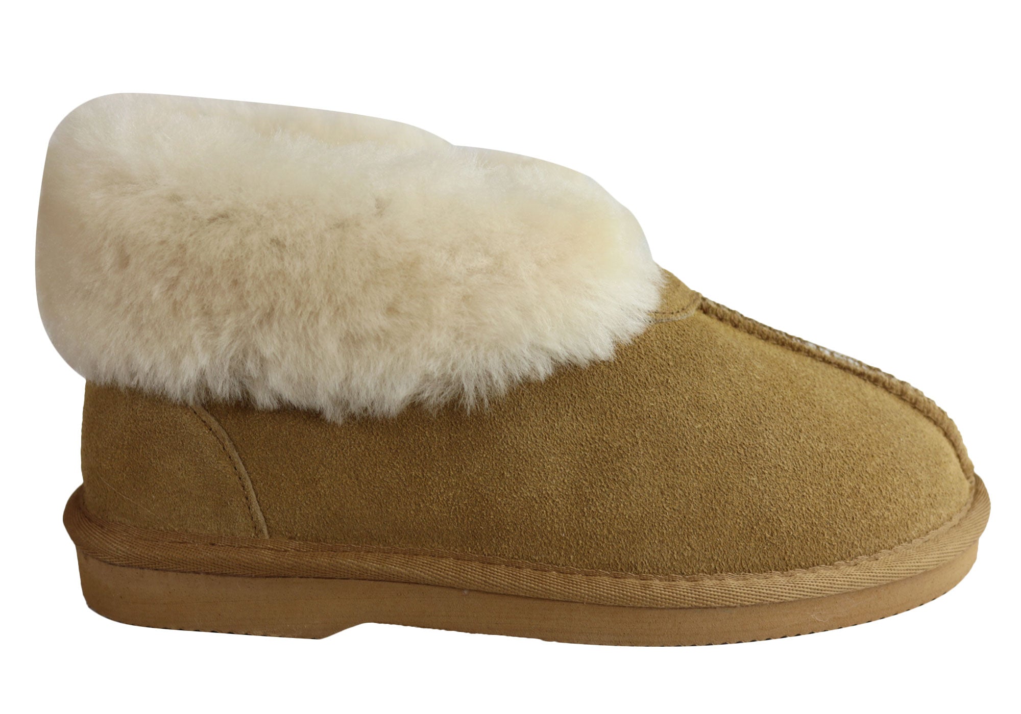 Grosby Princess UGG Women's Warm Comfortable Sheepskin Lined Slipper Boots for Winter Indoor/Outdoor Wear - Cozy House Shoes for Relaxing at Home