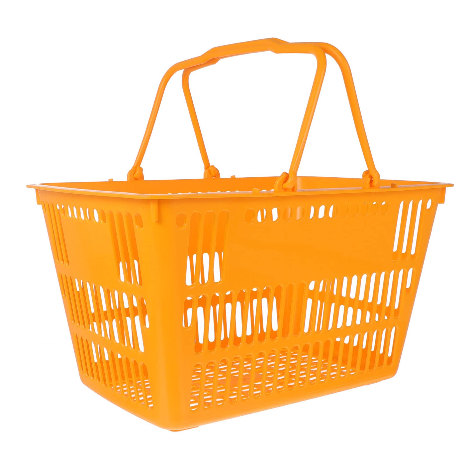 ULTECHNOVO Plastic Grocery Basket with Handle - Storage for Shopping & Home