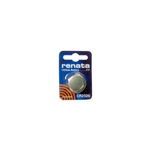 Renata CR2320 (BR2320) 3V Lithium Coin Battery - 2 Pack - Long Lasting Power for Watches, Calculators & Key Fobs - Replacement Battery for Medical Devices & Electronics