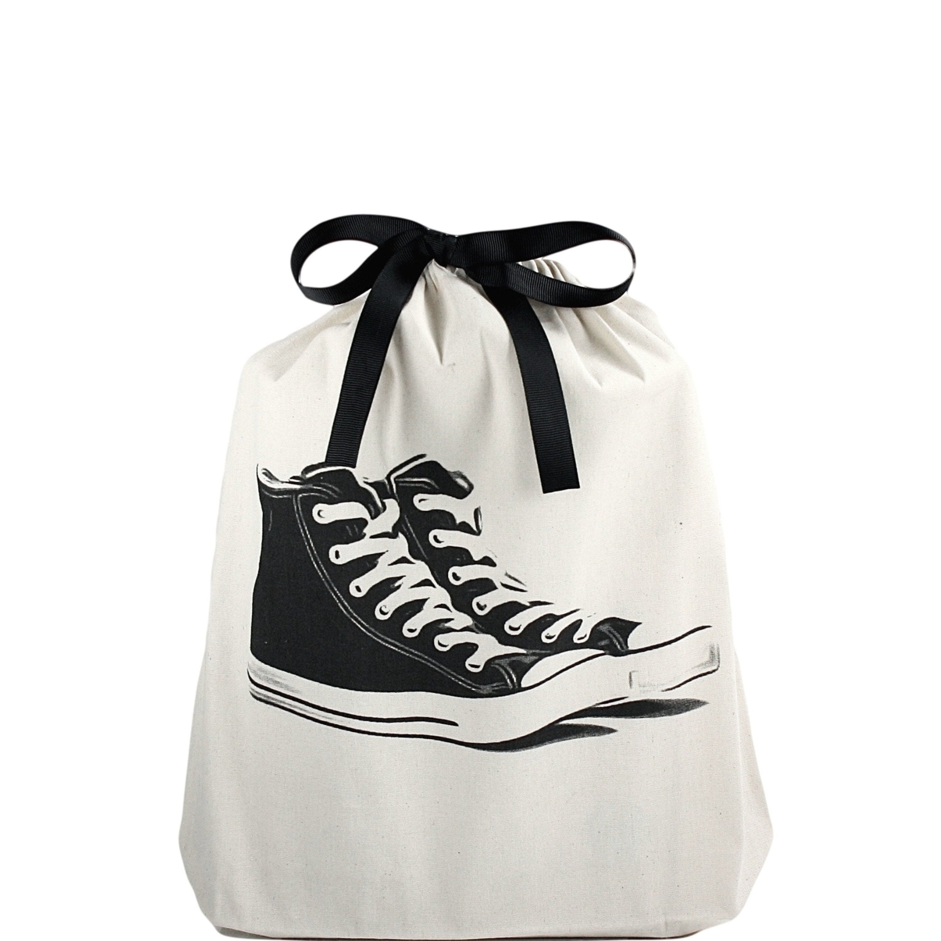 Premium Sneaker Shoe Bag in Cream Color - Waterproof & Dustproof Storage for Travel, Gym & Sneaker Collection | Perfect for Men & Women