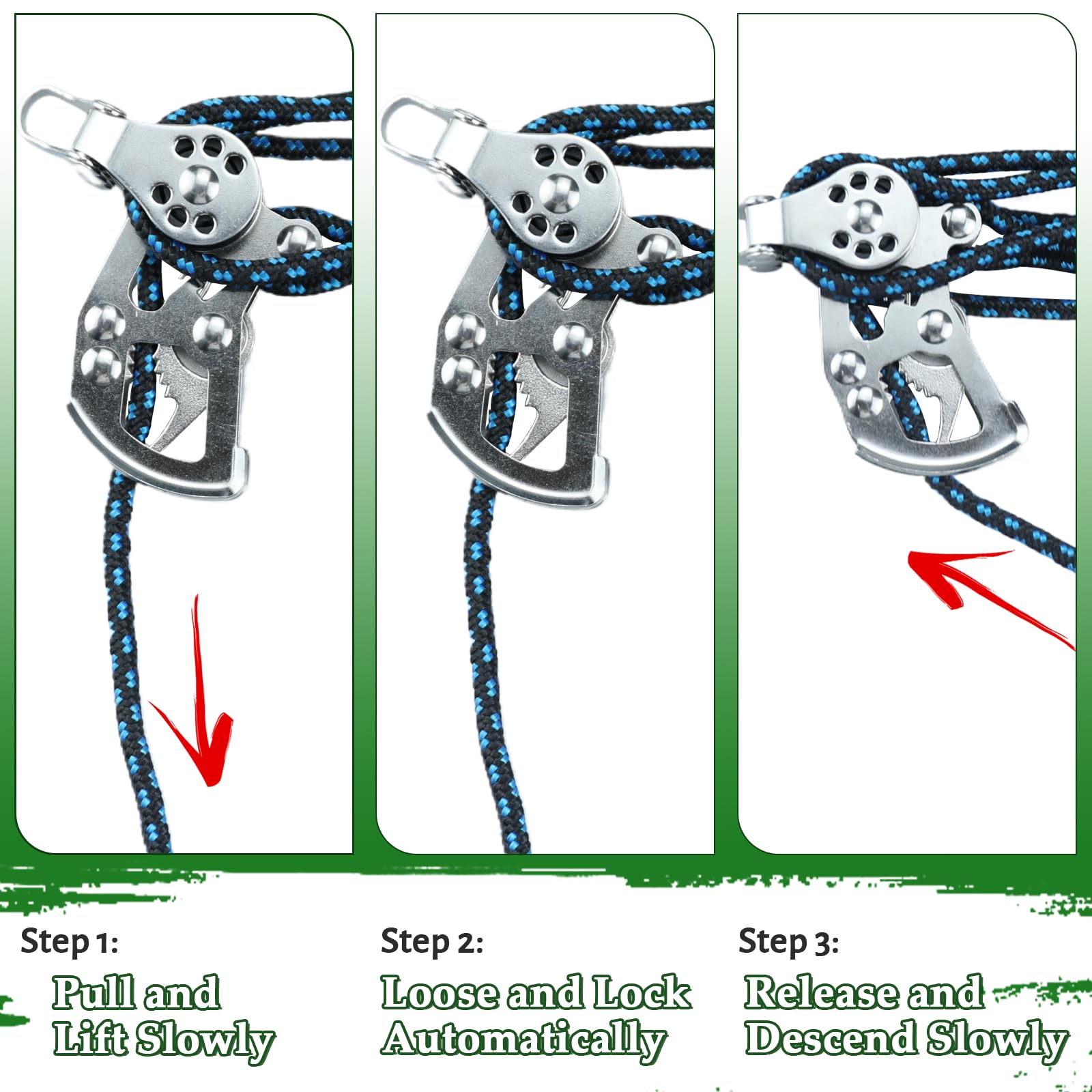 Jeep Wrangler Hard Top Removal Lift - Single Person Roof Hoist for JL & JK Models | Ford Compatible | Anti-Drop Safety System | 8-16 ft Ceiling Support | Includes 6 T Knobs | Perfect for Garage Storage & Off-Road Enthusiasts