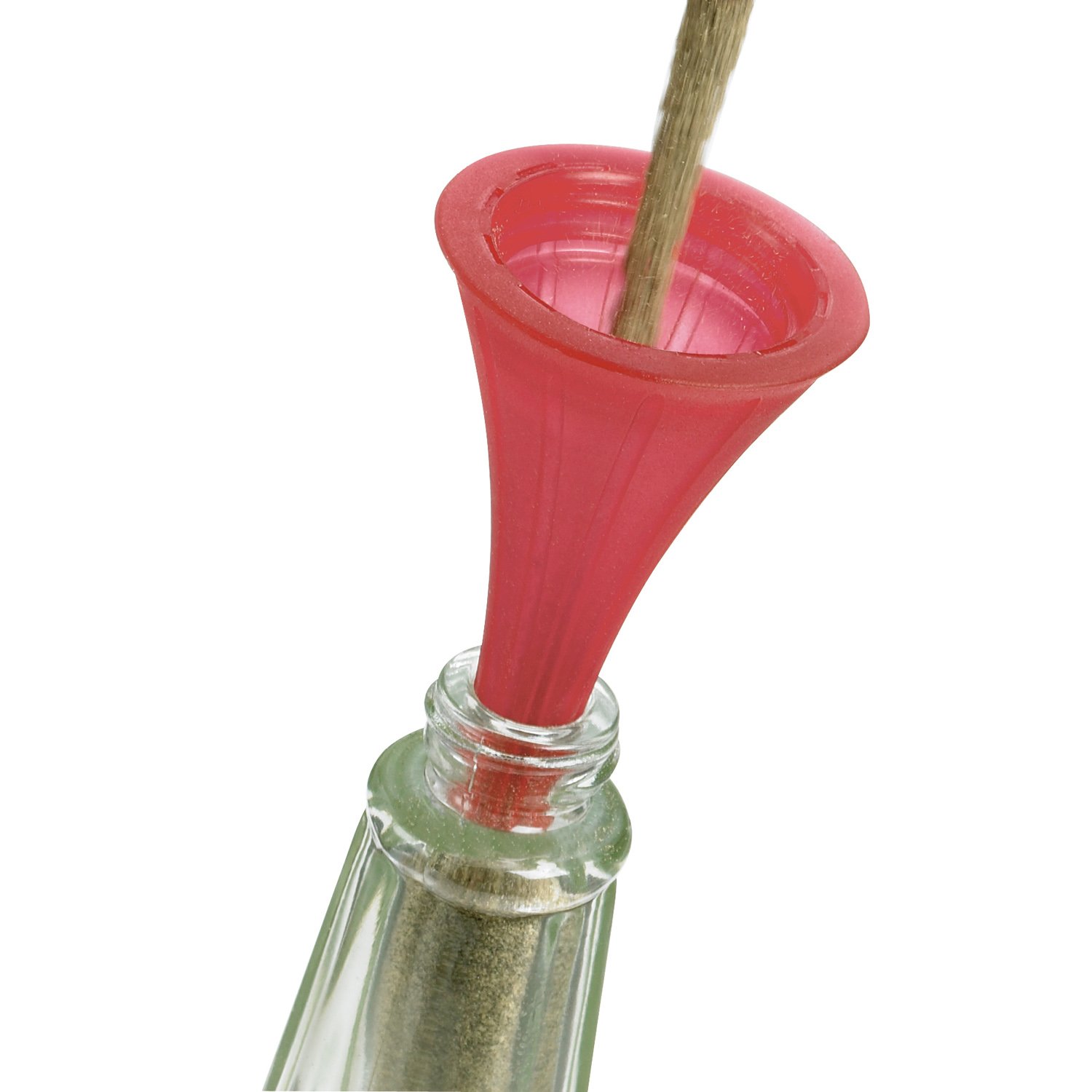 Cuisipro 3-in-1 Kitchen Funnel Set - Red | Multi-Purpose Measuring & Pouring Tools for Baking, Cooking, and Meal Prep
