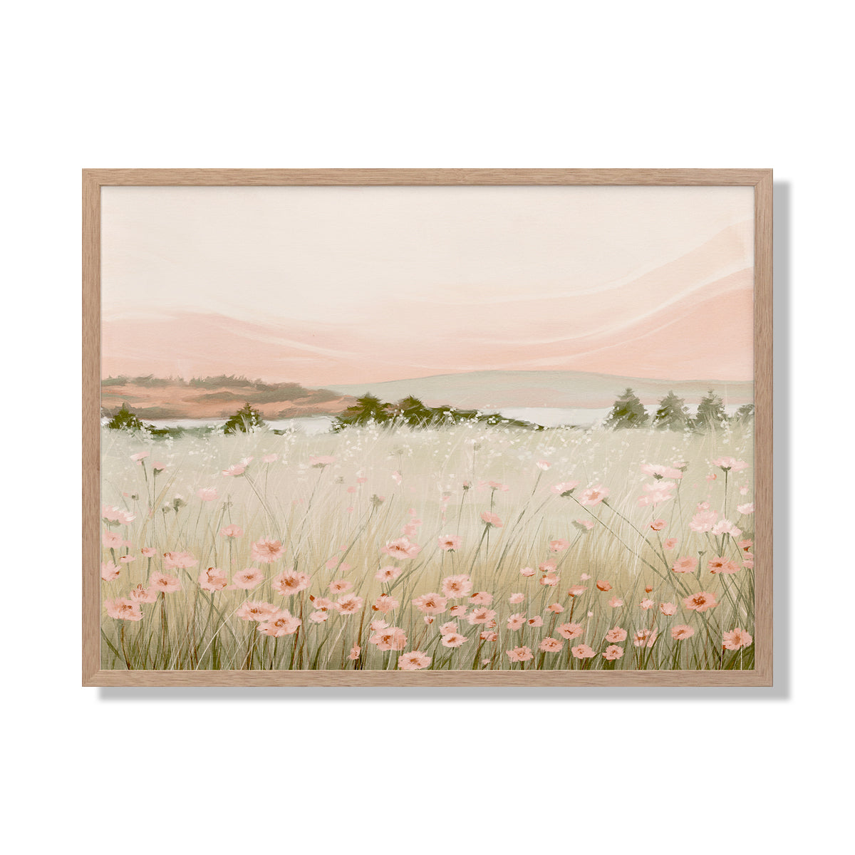 Daydreaming Landscape Art Print - Stunning Nature Wall Decor for Living Room, Bedroom & Office - Perfect for Home & Office Decor