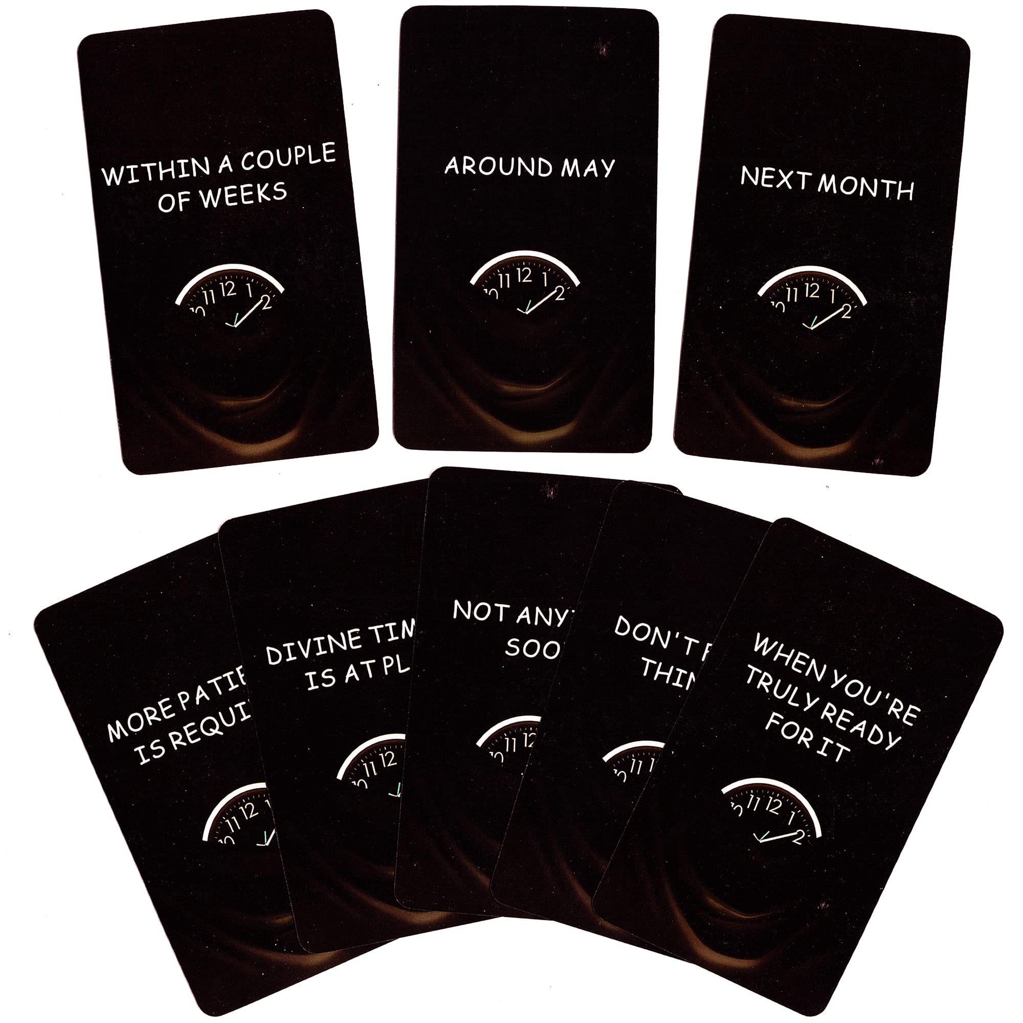 Soulme Time Oracle Cards Deck - Divine Timing Oracle Cards for Beginners | Answers to Timing Questions | Spiritual Guidance, Meditation & Self-Discovery Tool