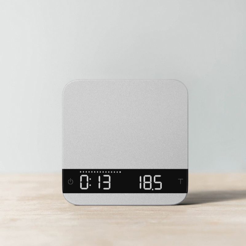 Acaia Lunar Silver 2021 Model - High Precision Coffee Scale for Espresso, Pour Over & Home Brewing | Perfect for Baristas & Coffee Enthusiasts