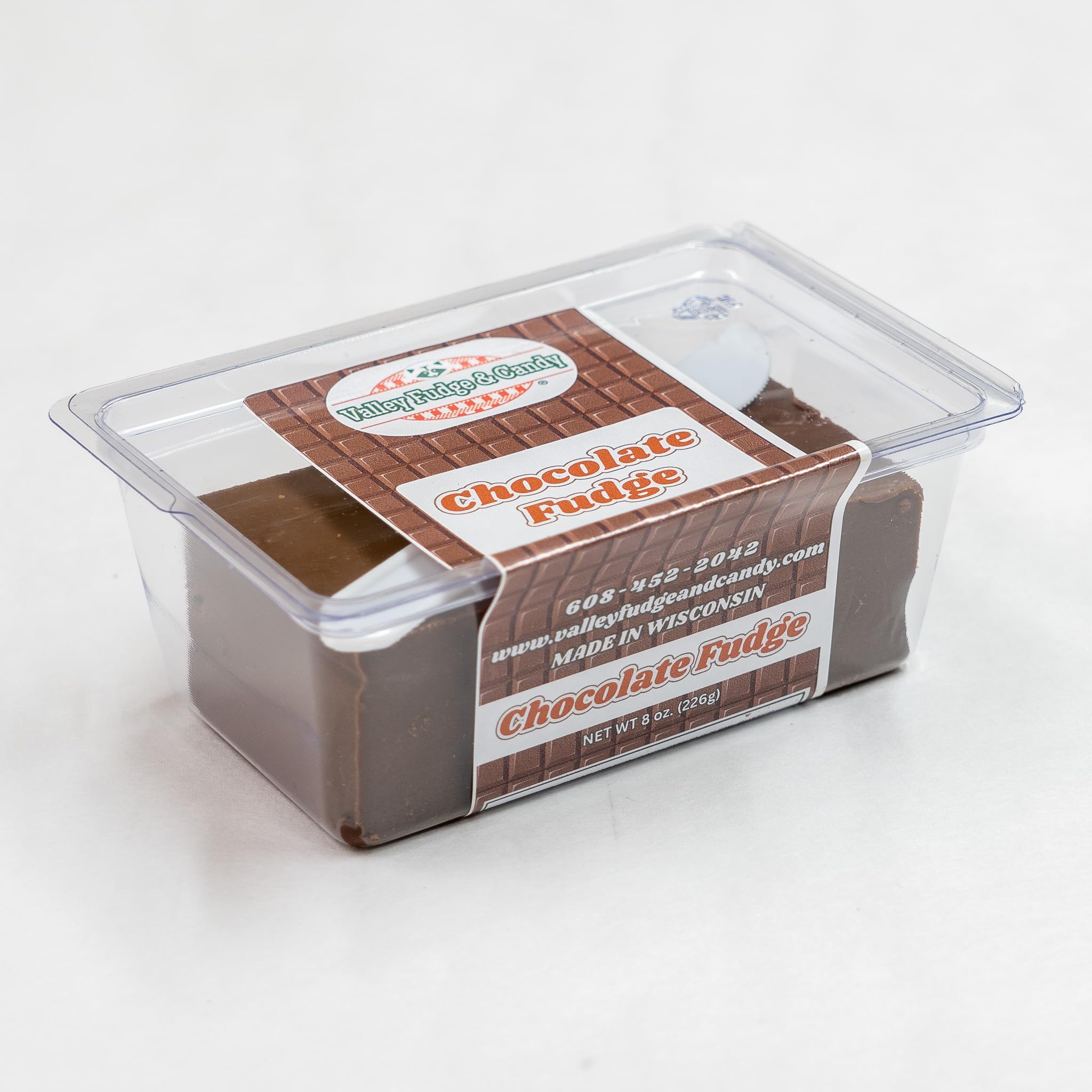 Valley Fudge - Premium Artisan Chocolate Fudge with Real Butter | Gourmet Candy Gift | Half Pound Package | Perfect for Holidays, Parties & Corporate Gifts