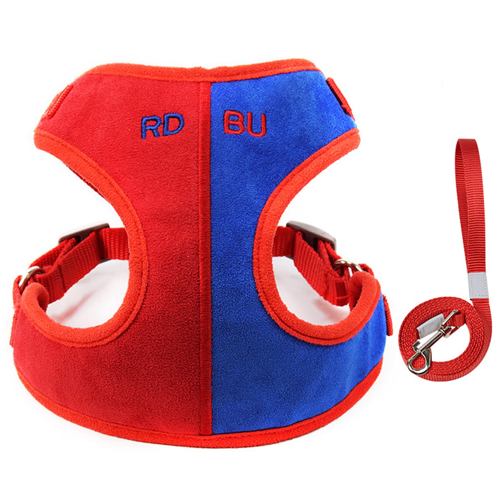 Premium Adjustable Soft Air Mesh Dog Harness & Leash Set - Escape-Proof, Quick Release Pet Vest for Small Dogs, Cats, Yorkies, Shih Tzu | Perfect for Walking, Training & Outdoor Adventures