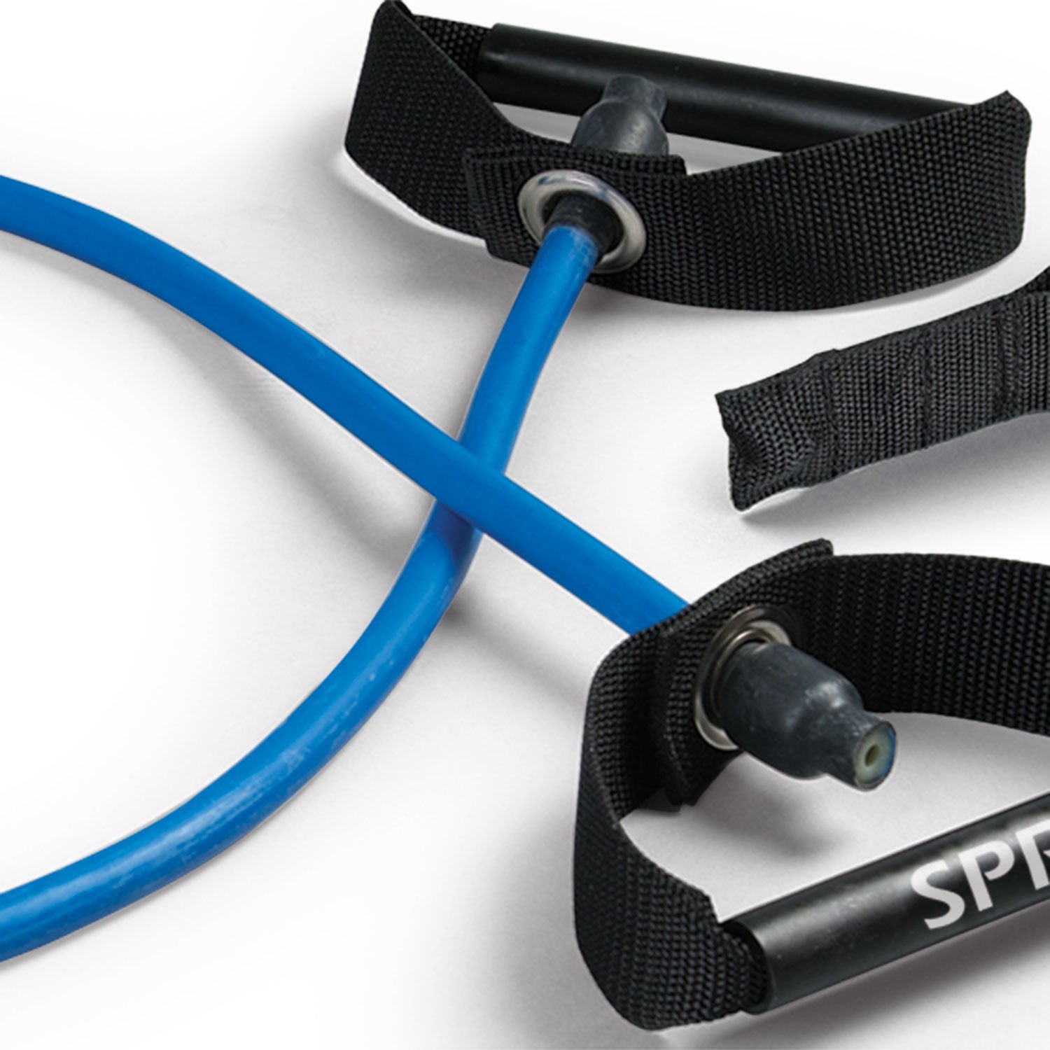 SPRI Xertube Resistance Bands with Handles - Premium Exercise Tubes for Home Gym, Strength Training & Physical Therapy | Includes Door Anchor Attachment for Full-Body Workouts