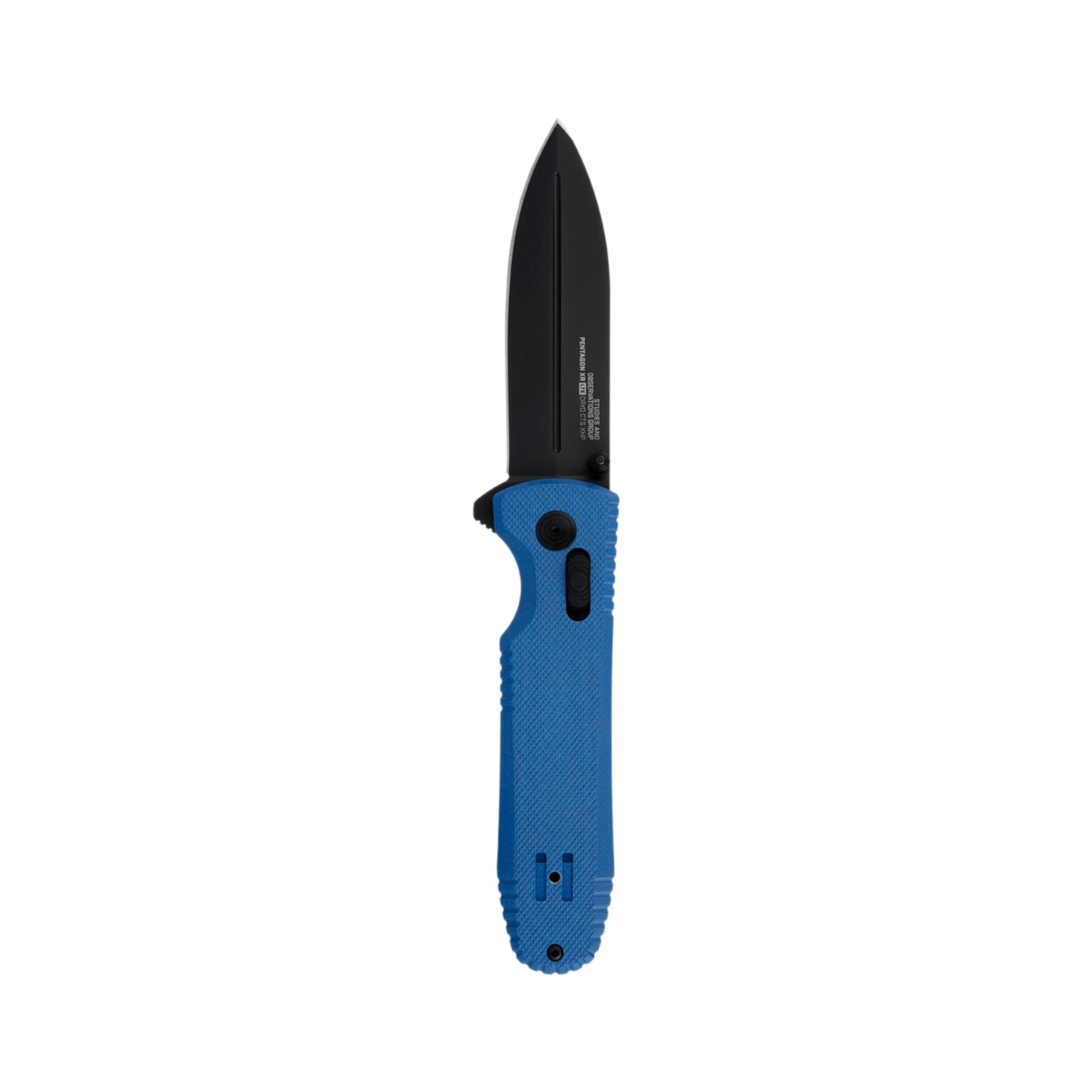 SOG Pentagon XR LTE Lightweight Professional Ambidextrous Folding Knife - 3.66