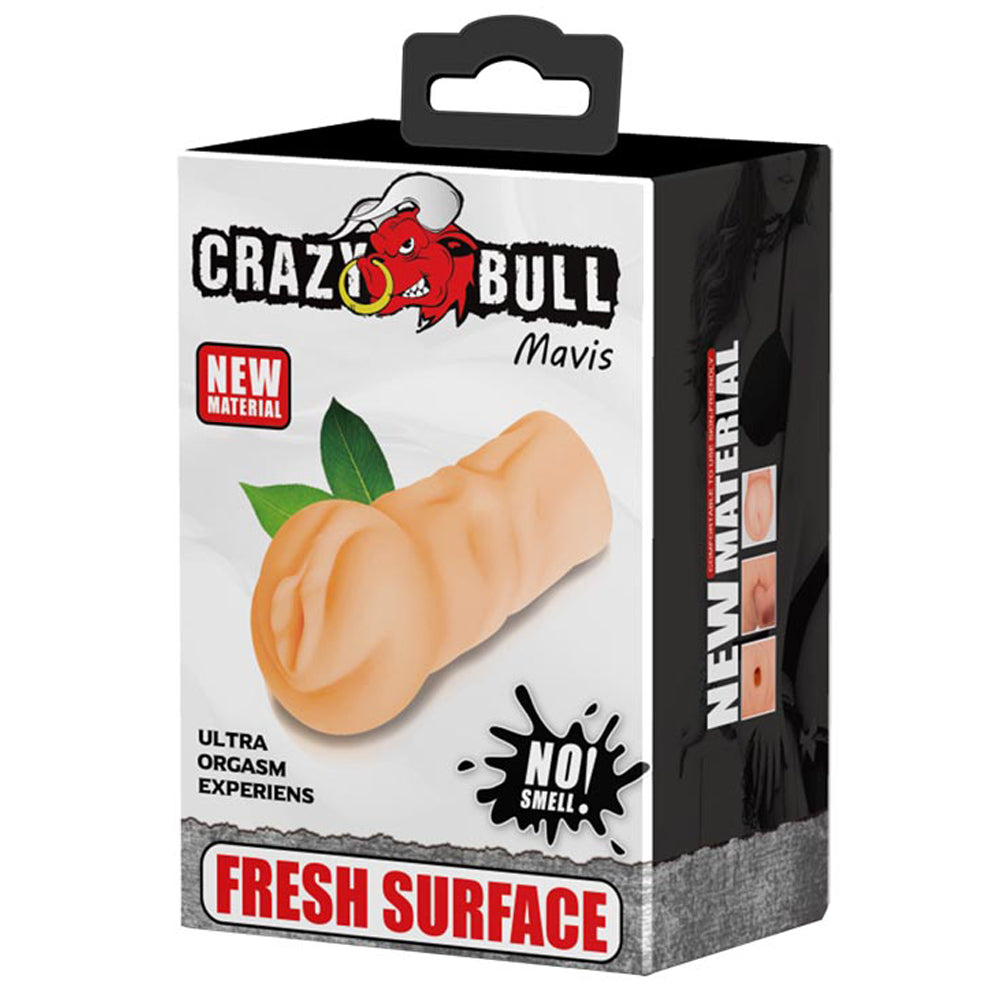Crazy Bull Mavis Male Masturbator - Realistic Feel & Intense Pleasure for Men - Perfect for Solo Play & Couples Fun