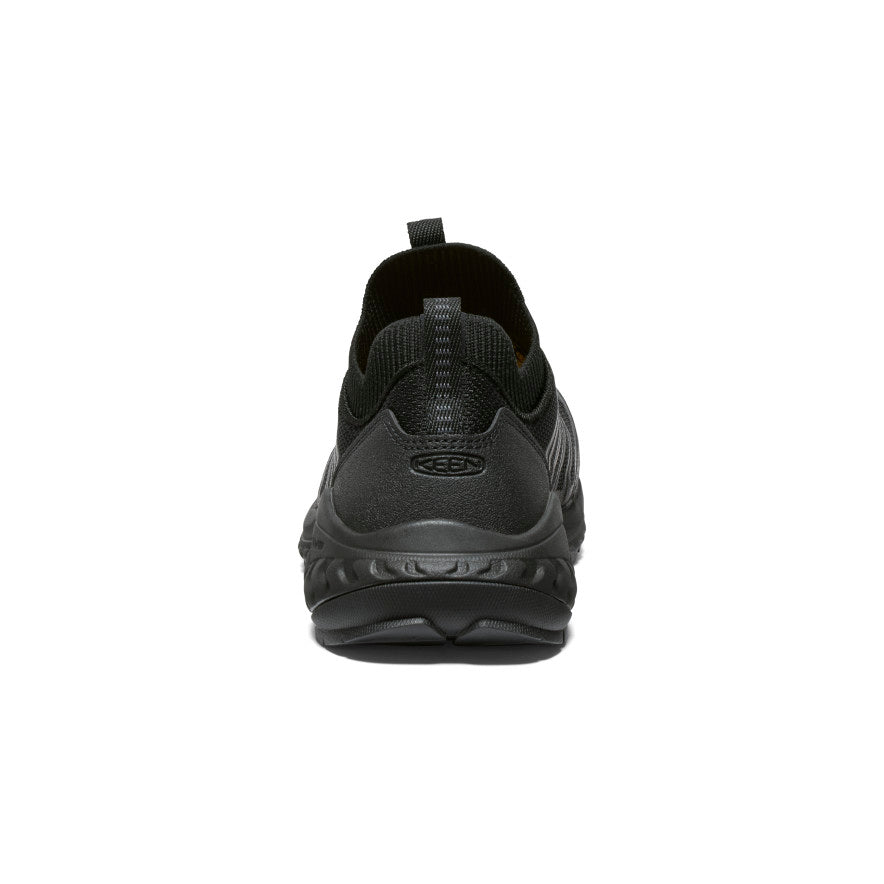 Women's Arvada Shift Work Sneaker - Carbon Toe Safety Shoes | Black/Magnet | Slip Resistant & Comfortable for Nurses, Warehouse & Industrial Workers