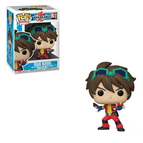 Funko Pop! BAKUGAN: Dan Kuso #963 Collectible Vinyl Figure - Perfect for Anime Fans, Gift for Collectors, Home & Office Display