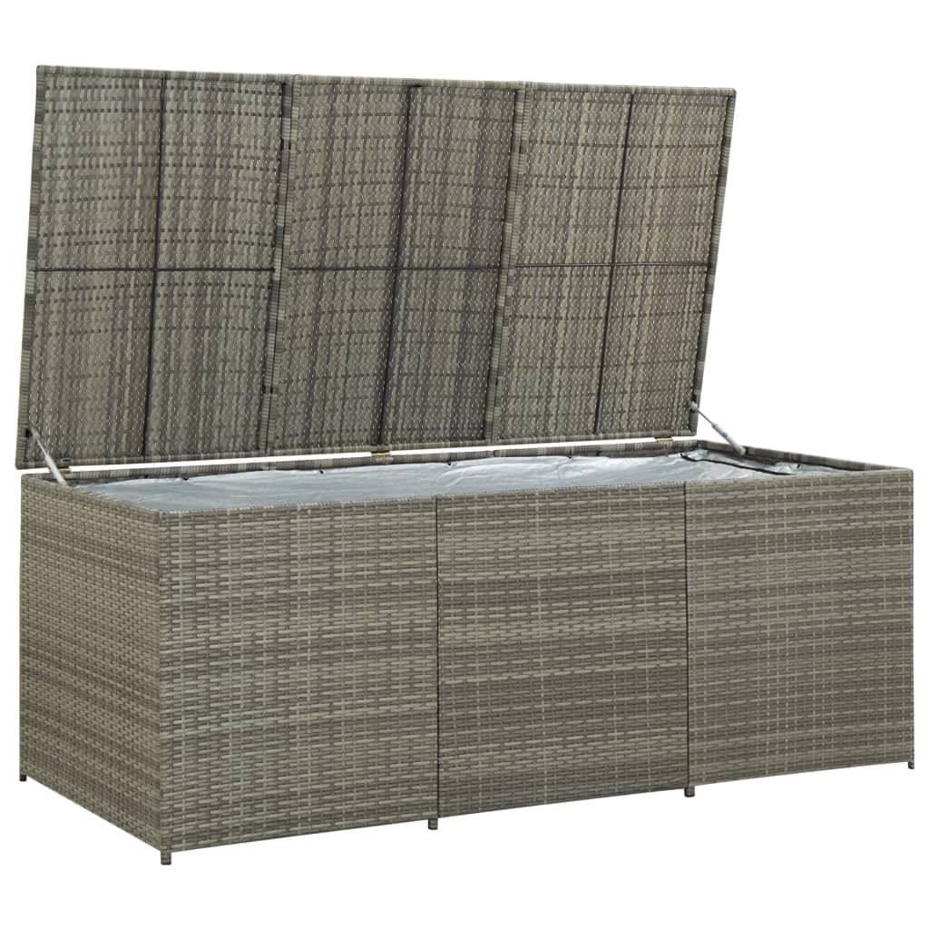 Outdoor Storage Bench with Deck Box - 70.9