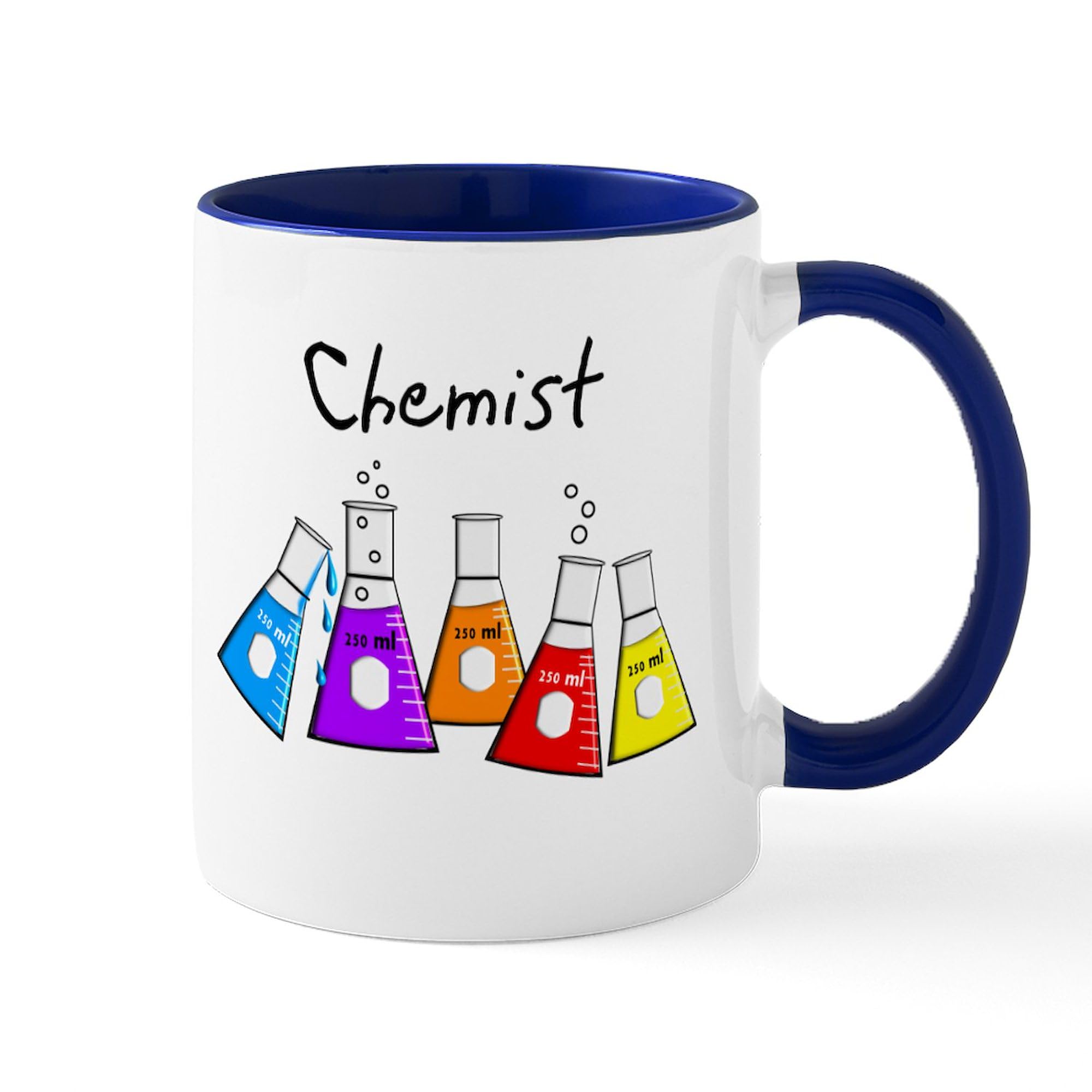 Chemist Large 11 oz (325 ml) Ceramic Coffee Mug - Perfect for Science Lovers, Lab Workers & Coffee Enthusiasts - Ideal for Office, Home & Gifts