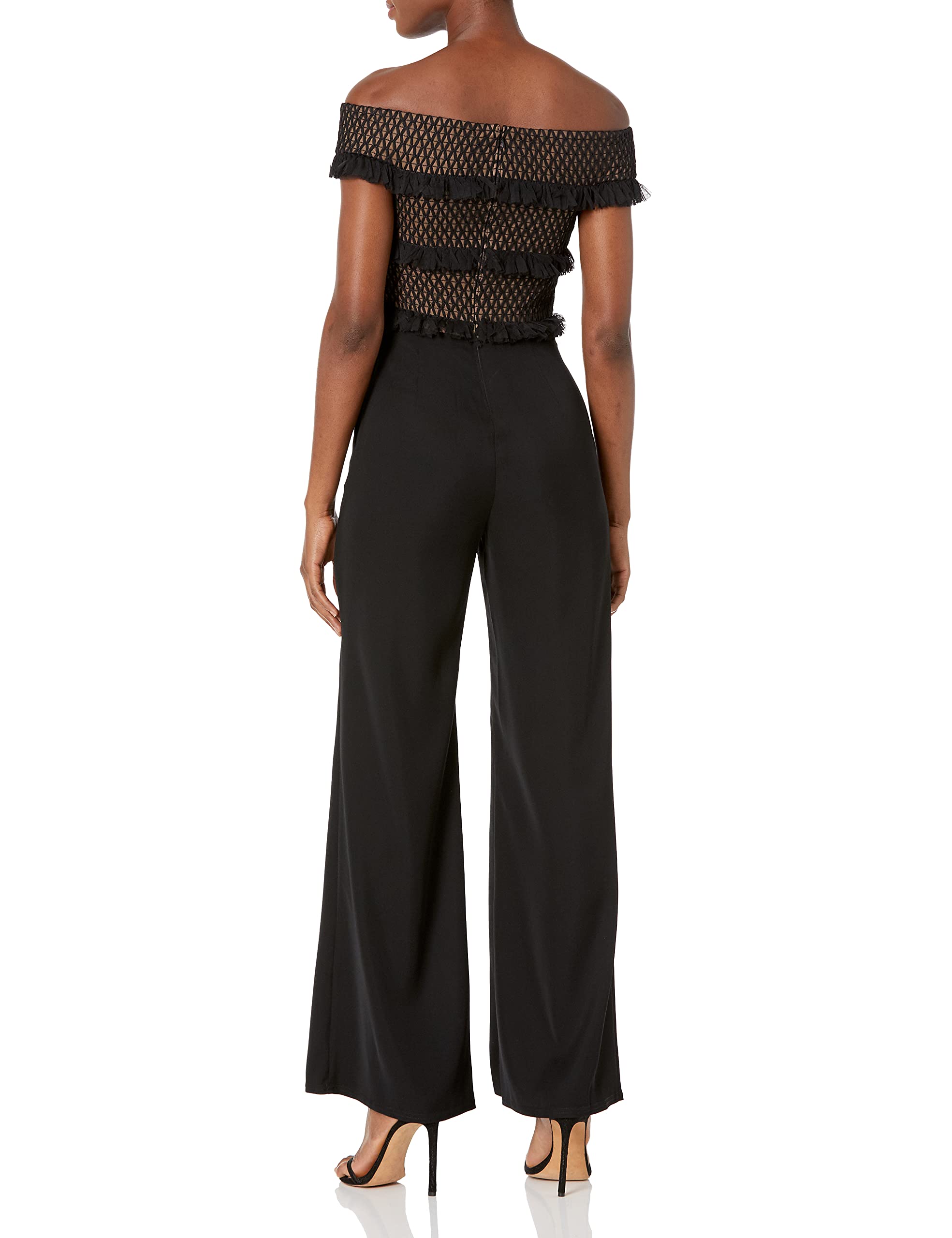 Tadashi Shoji Women's Elegant Cocktail Dress for Party, Wedding & Special Occasions | Flattering A-Line Formal Gown with Lace Details
