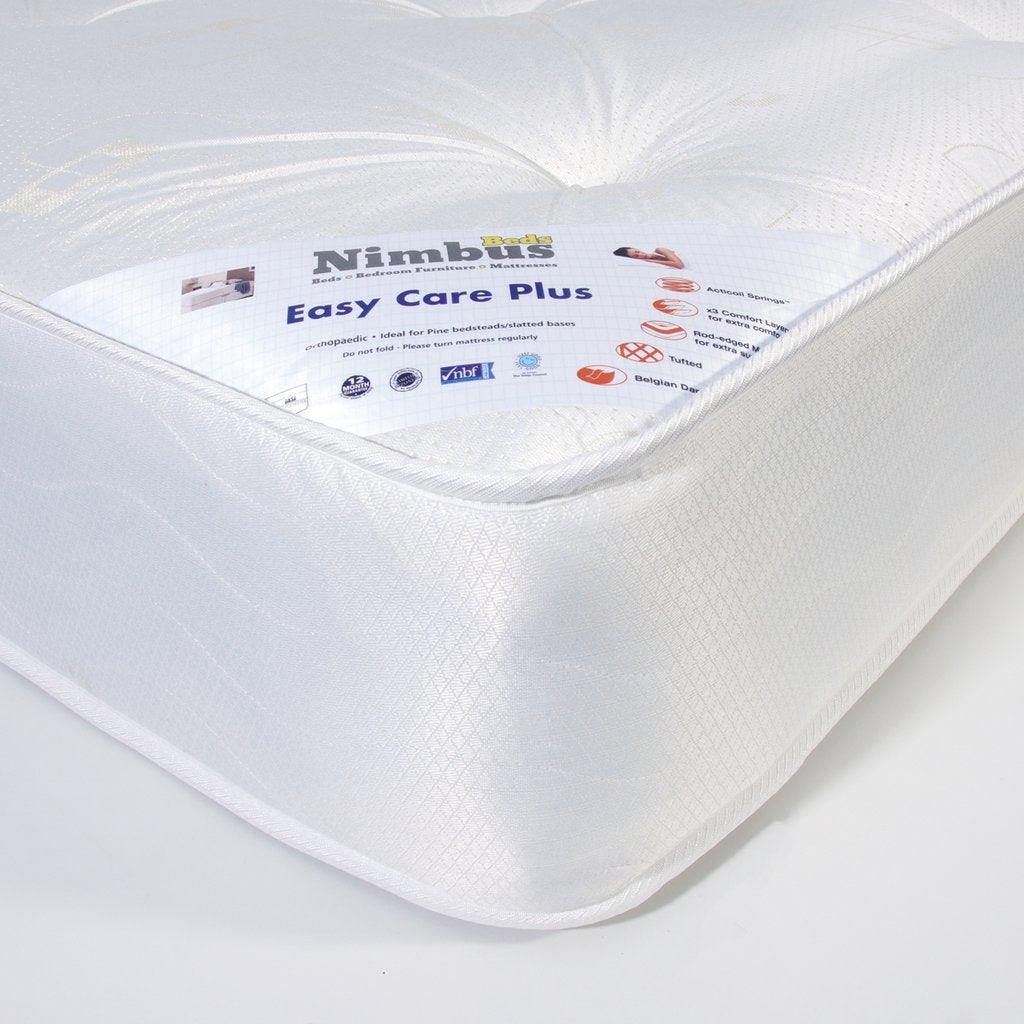EasyCare Plus Mattress - Premium Comfort & Support for Back Pain Relief - Perfect for Home, Guest Room & Dorm Use