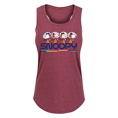Snoopy Space Traveler - Heather Wine